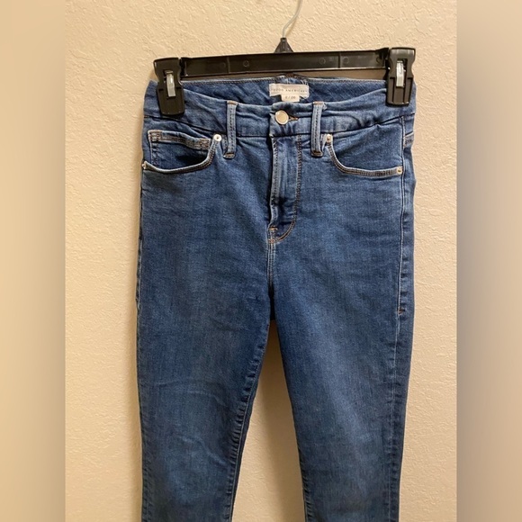 Good American Women’s Good Legs Deep V Jeans - Picture 2 of 7